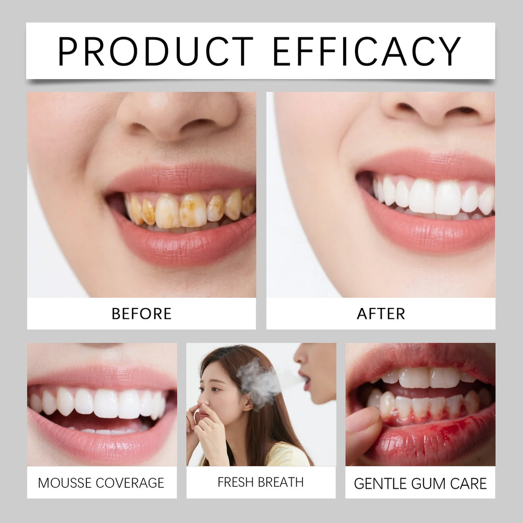 Collagen Brightening Tooth Powder – Hydroxyapatite Oral Care Tooth Powder Qst