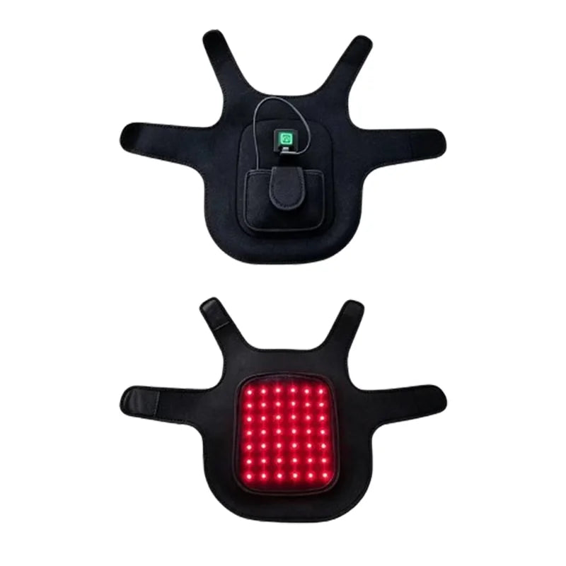 42 LED Red Infrared Light Therapy Pad for Dogs & Cats 660nm 850nm Pet Light Therapy Pad Qst LED PAD
