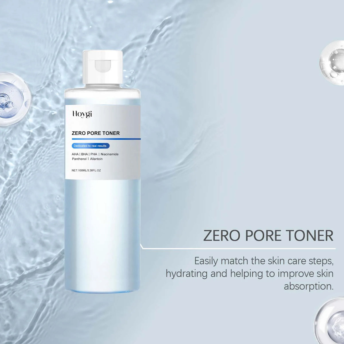 Hoygi Exfoliating Moisturizing Toner – Gentle Nourishing Skin Toner Exfoliating Toner Qst