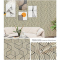 Geometric Hexagon Peel & Stick Wallpaper – Removable Vinyl Peel & Stick Wallpaper Qme Geometric black 6mx45m