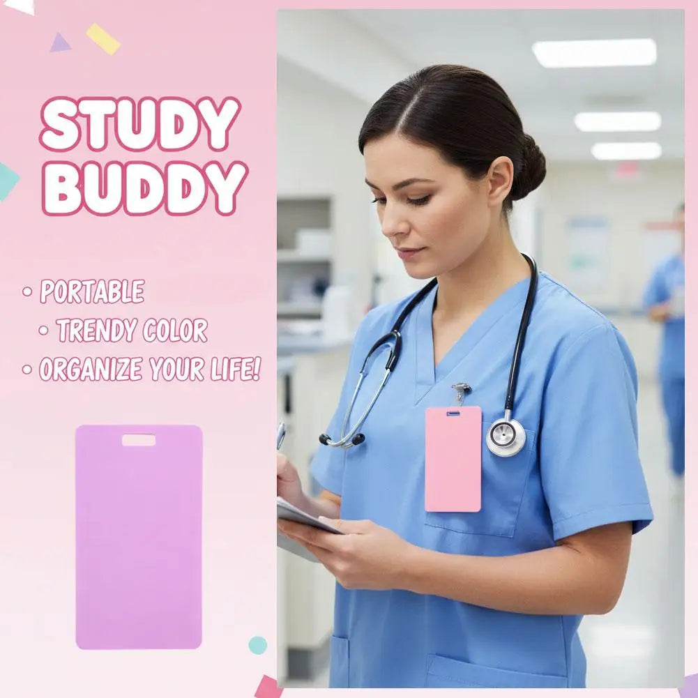 Erasable Reusable Sticky Badge Notes – Wipeable Writing Labels Reusable Sticky Labels Qme