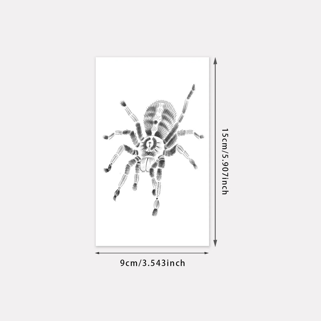 Minimalist Leaf Vine Temporary Tattoo Sticker – Waterproof Fine Line Temporary Tattoo Sticker Qme LA-647