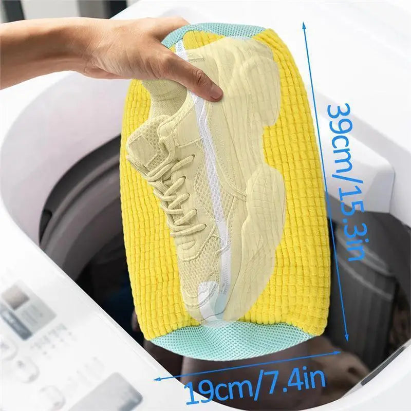 Thickened Shoe Washing Bag – Anti-Deformation, All Shoe Types Shoe Laundry Bag Qme