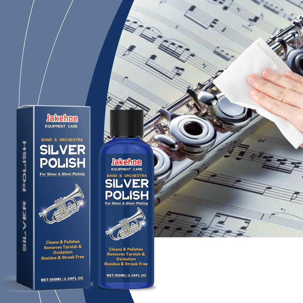 Silver Polishing Liquid – Jewelry Cleaner & Shine Restorer Silver Jewelry Cleaner Qme