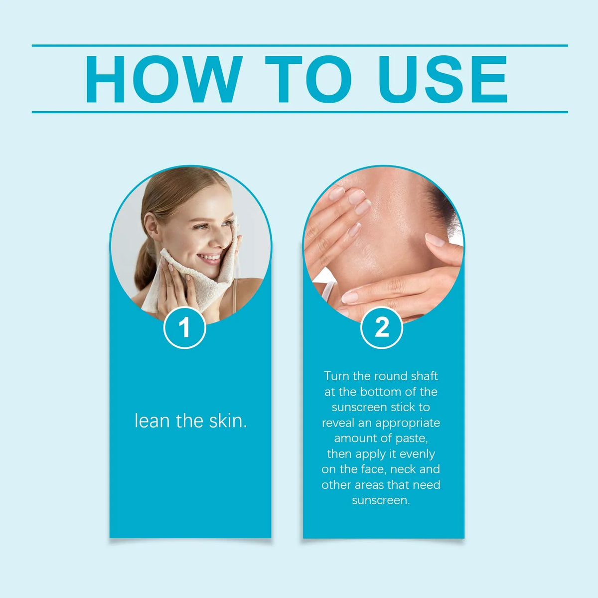 Eelhoe Moisturizing Sunscreen Stick – UV Protection 20g Sunscreen Stick Qst