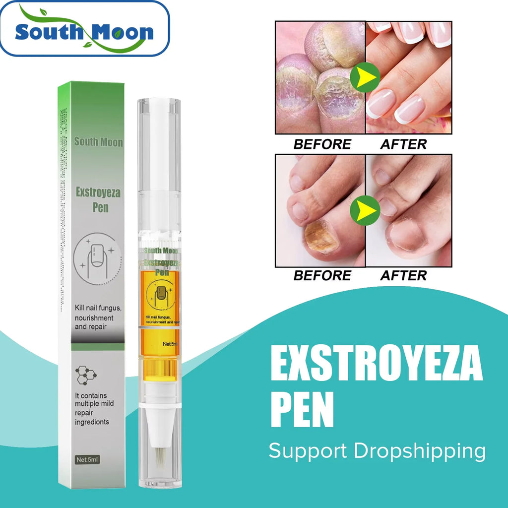 South Moon Nail Repair Pen – Brightening Nail Care Liquid 5ml Nail Care Pen Qst