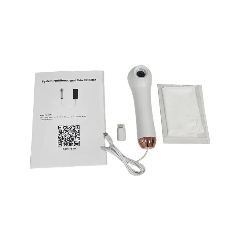 HD Scalp & Skin Hair Follicle Analyzer – WiFi Visual Microscope Scalp Skin Analyzer Qst NO Box