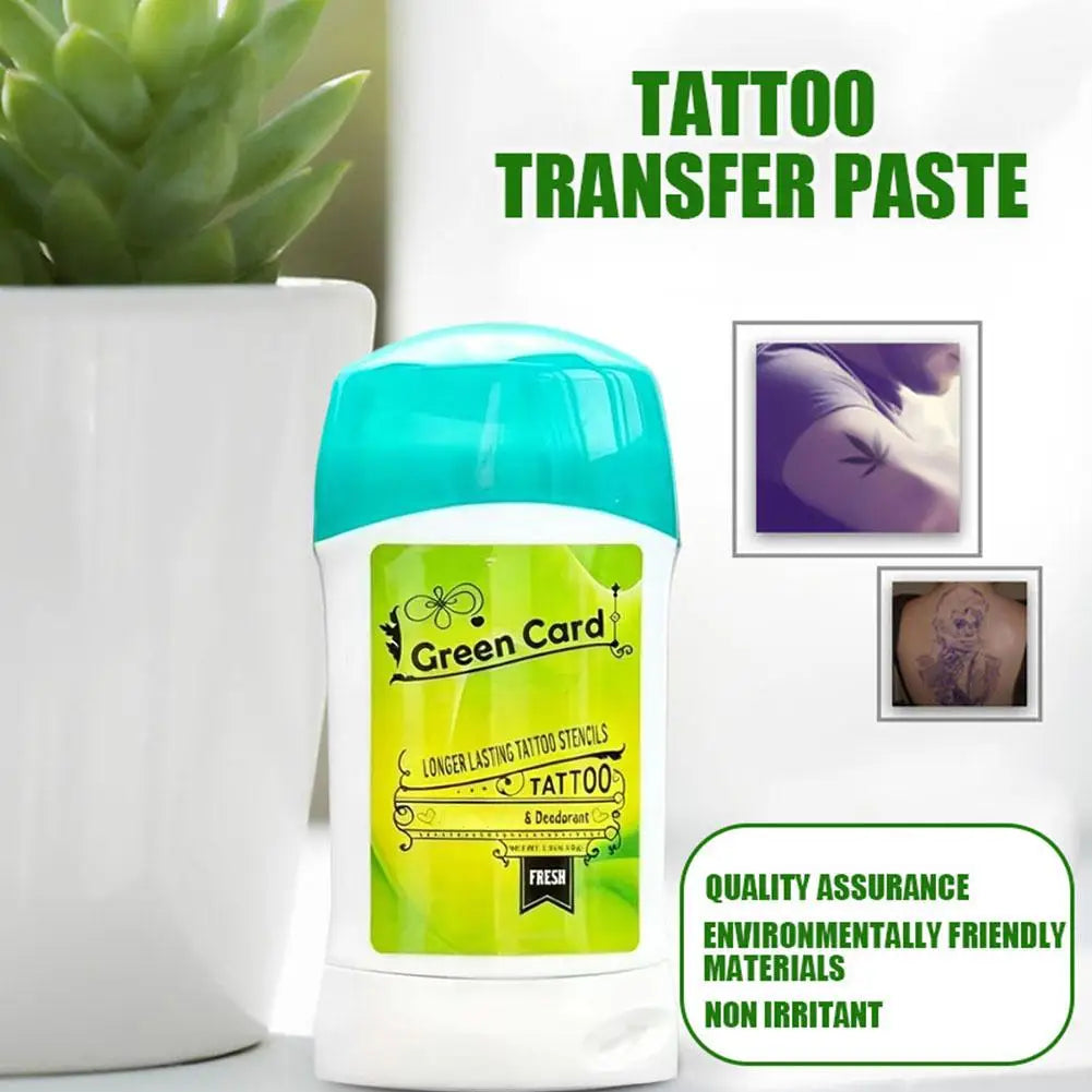 Tattoo Transfer Gel Stencil Stick Cream – Skin-Safe & Pro Tattoo Stencil Gel Qme