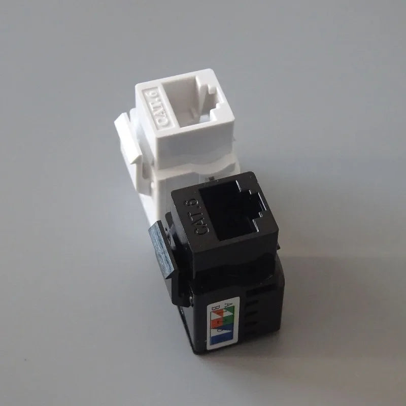 CAT6 RJ45 Crimping Module Connector Covers 10-Pack Network Connector Cover Qme
