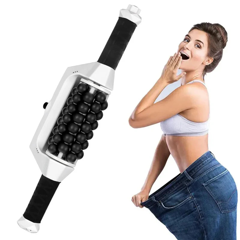Vilnason Rechargeable Vibrating Body Roller Massager FK-17 Electric Body Massager Qst