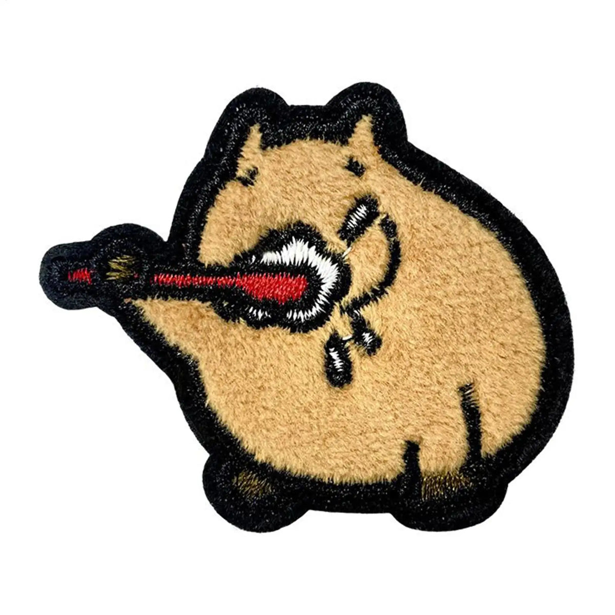 Capybara Iron-On Embroidered Patches for Kids – 14 Pc Set Iron-On Patches Qme