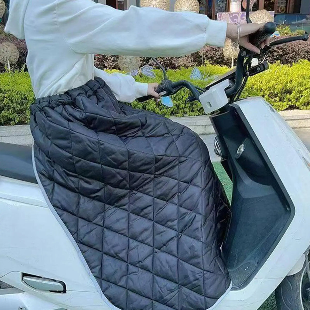 Winter Motorcycle Leg Cover – Windproof Thickened Leg Warmer Motorcycle Leg Cover Qme