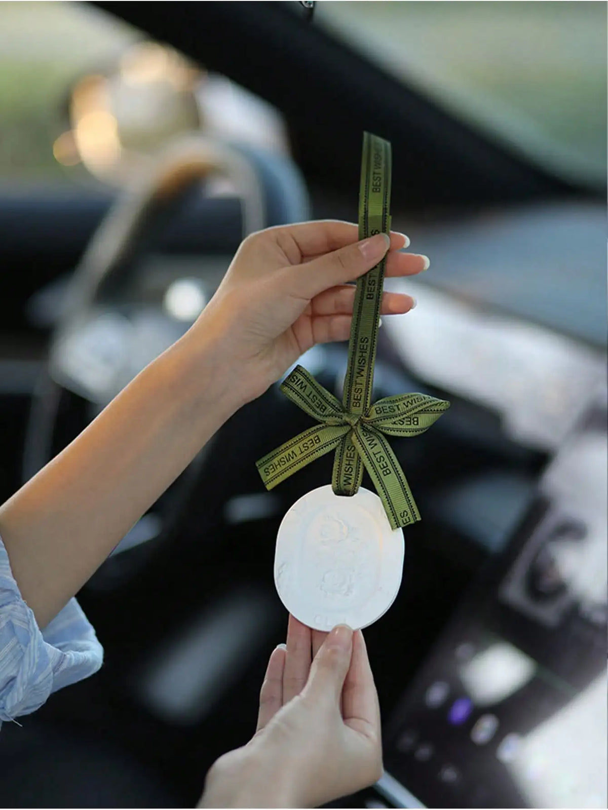 Gypsum Fragrance Sheet – Car, Wardrobe & Home Deodorizer Home & Car Freshener Qme
