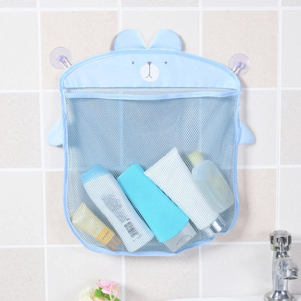 Cartoon Colorful Mesh Hanging Storage Basket – Kitchen & Bath Hanging Storage Basket Qme