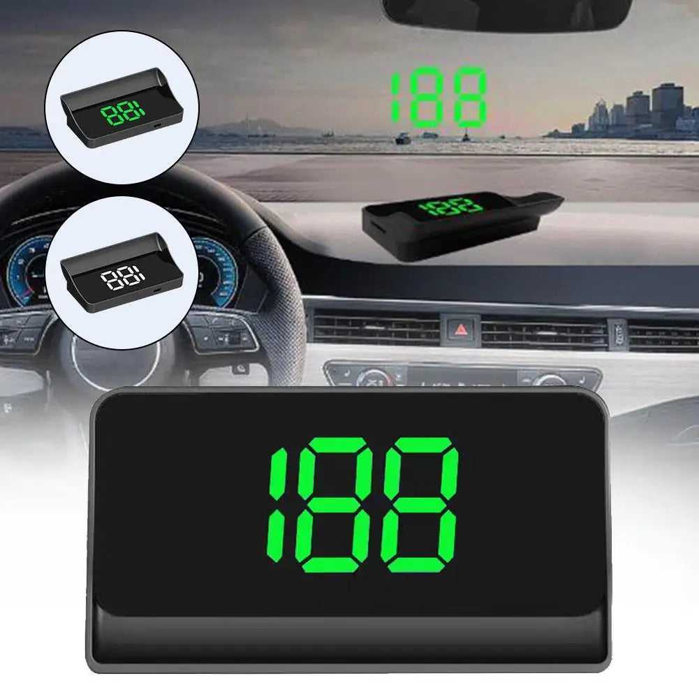 V9 GPS Head-Up Display | HD Digital Speedometer HUD for Cars GPS HUD Speedometer Qme