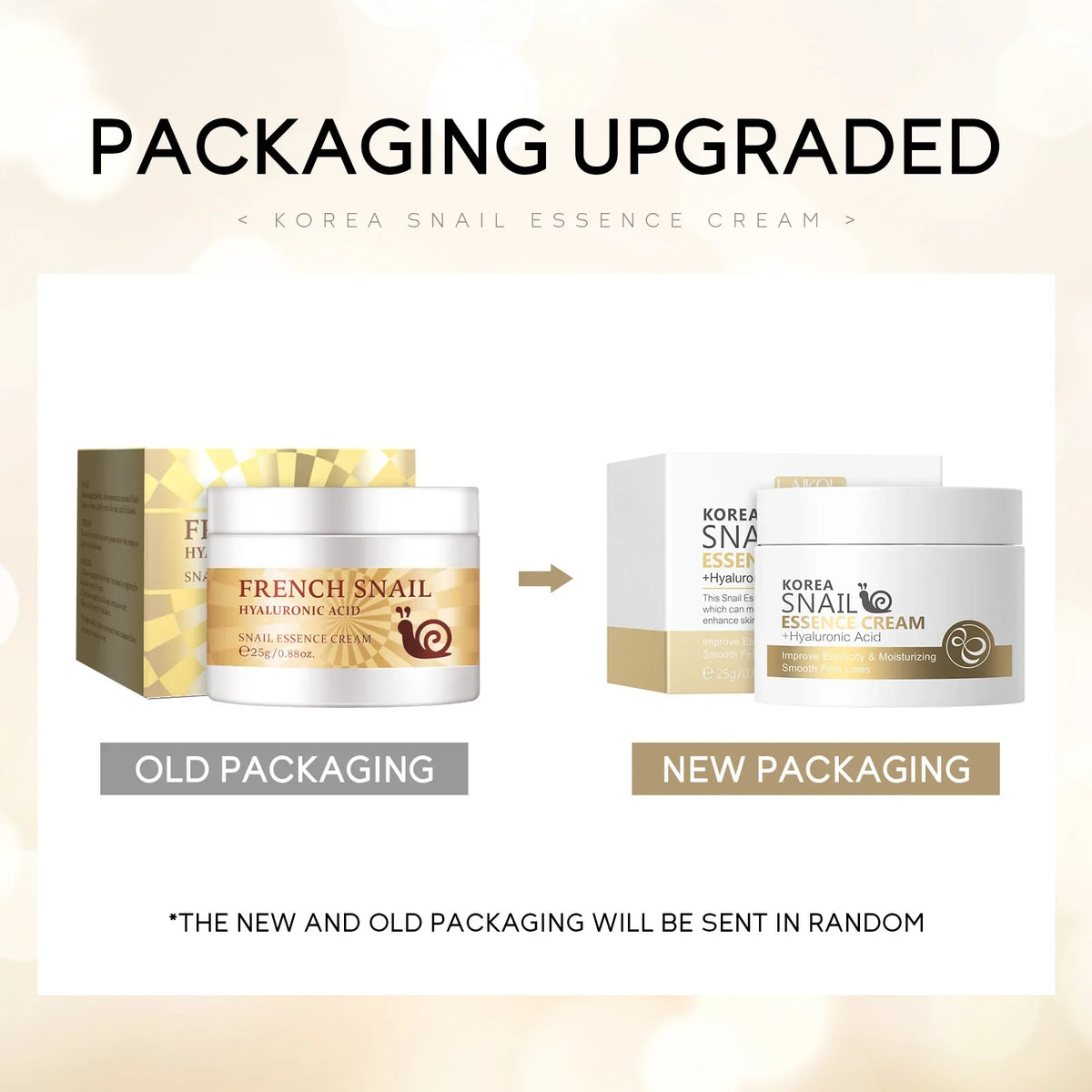 Snail Collagen Face Cream – Moisturizing & Firming Skincare Face Moisturizer Cream Qme