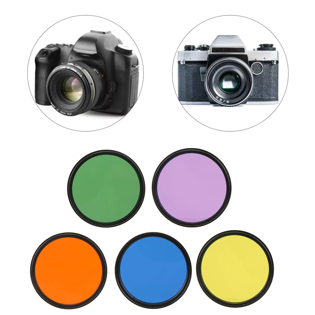 52mm UV Lens Filter – Optical Glass for Nikon & Fujifilm Camera Lens Filter Qst
