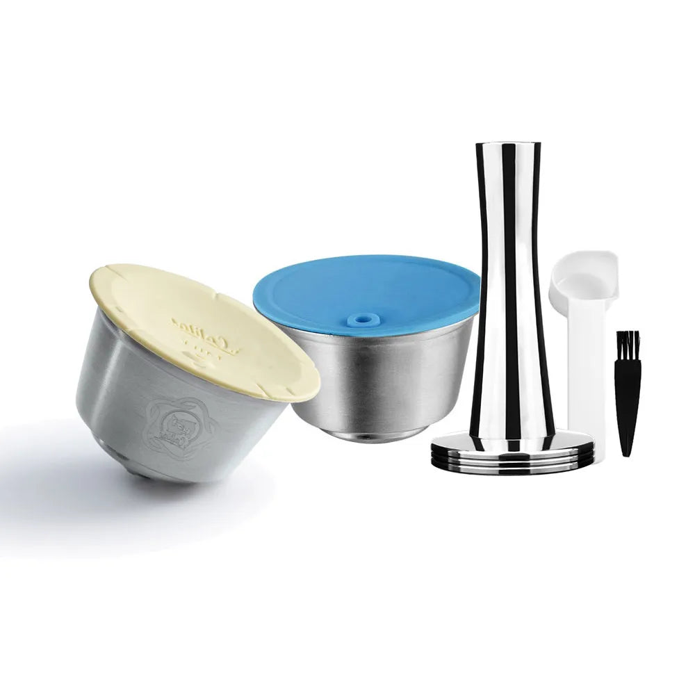 Reusable Stainless Steel Coffee Capsules for Dolce Gusto Reusable Coffee Capsules Qst 1coffee B 1MILK T