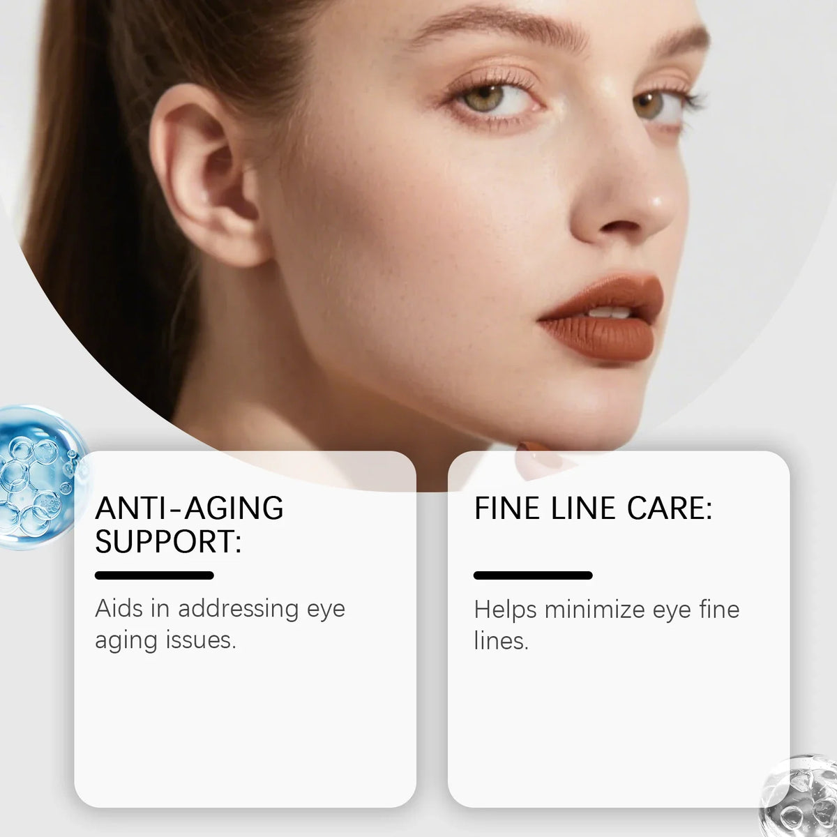 Ginseng Polypeptide Roller Eye Cream – Firming & Brightening Roller Eye Cream Qme