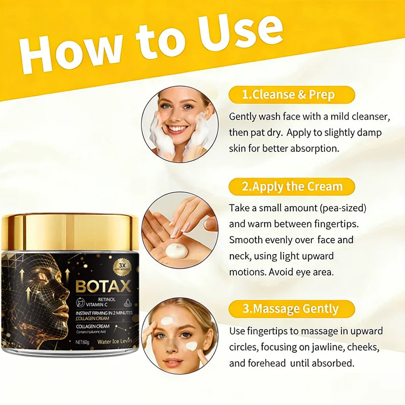 Firming Cream – Hyaluronic Acid, Collagen & Retinol Firming Face Cream Qme