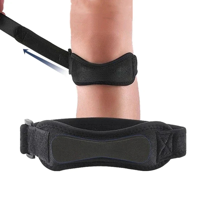 Adjustable EVA Soft Pad Knee Strap | Patellar Tendon Support Knee Support Strap Qme