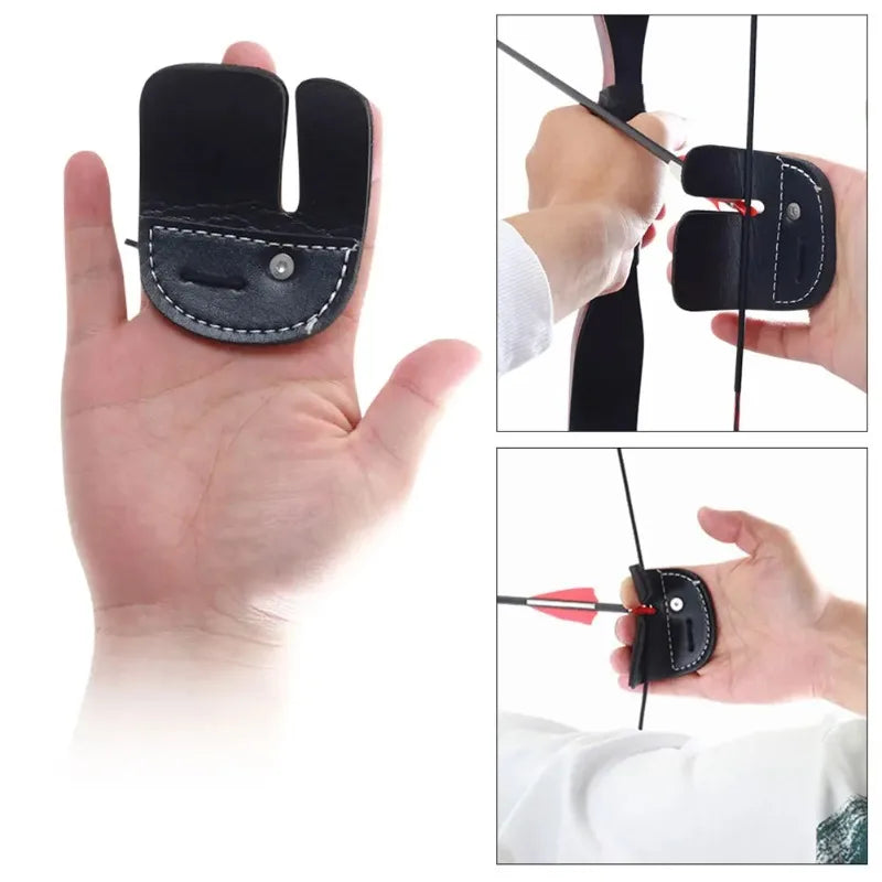 Archery Finger Guard Recurve Bow Mediterranean Style | Qme Archery Finger Guard Qme