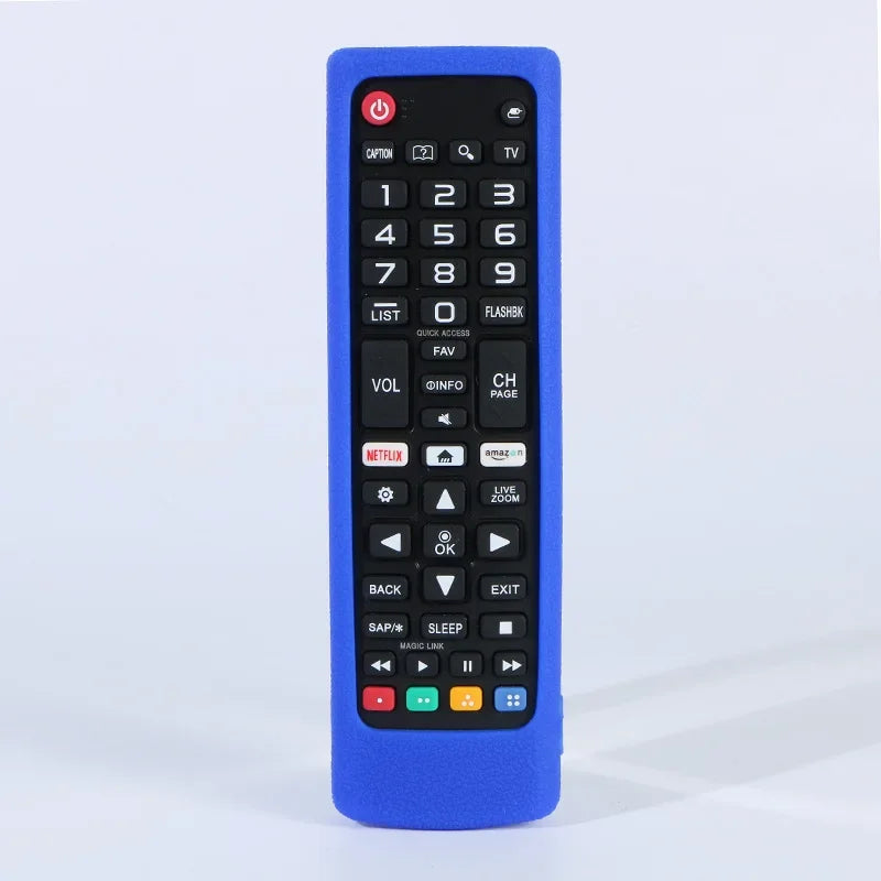 Silicone Cover for LG Remote AKB75675311 AKB75095308 – 7 Colors Remote Control Cover Qme Blue