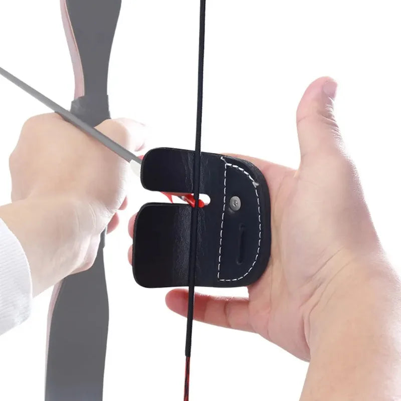 Archery Finger Guard Recurve Bow Mediterranean Style | Qme Archery Finger Guard Qme