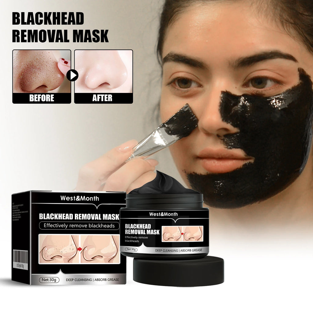 Activated Carbon Peel-Off Blackhead Mask – All Skin Types Peel-Off Face Mask Qst