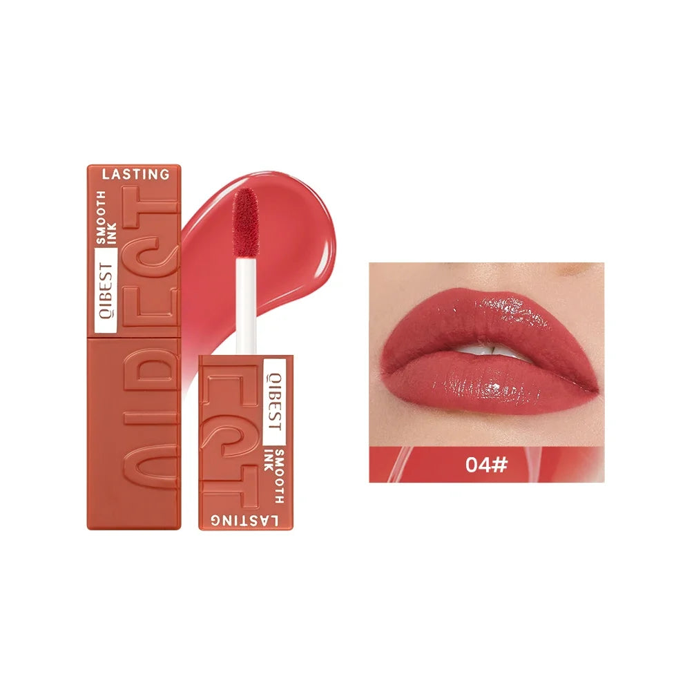 QIBEST Watery Gloss Lip Glaze – Moisturizing Long-Lasting Gloss Lip Glaze Gloss Qme 04
