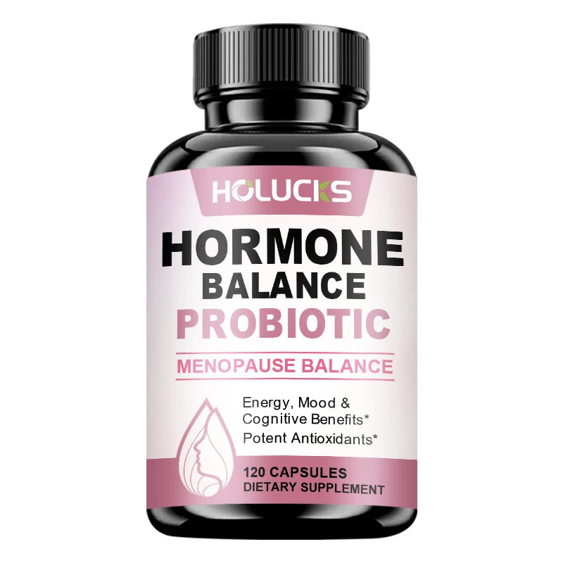 Women's Daily Wellness Probiotic Capsules – Mood & Energy Wellness Supplement Capsules Qst 120pcs - 1 BOX Trial