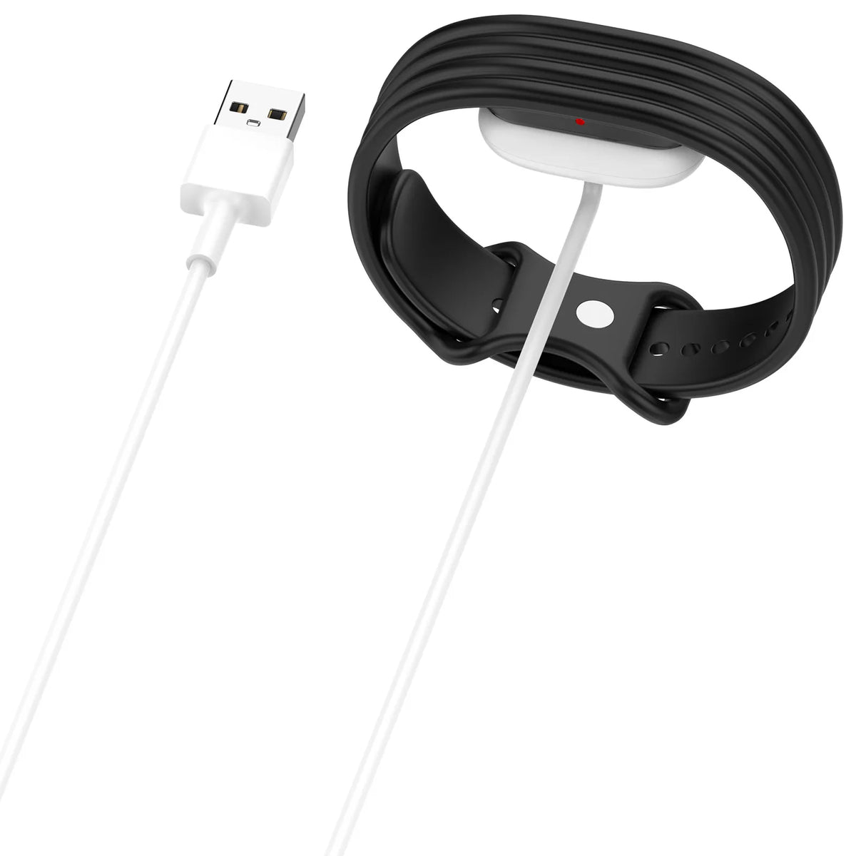 Fitbit Air Watch Magnetic Charging Cable | USB-A & USB-C Smartwatch Charging Cable Qme