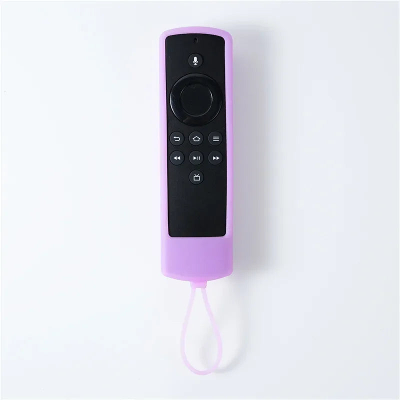 Silicone Remote Cover – Fire Stick 4K MAX 3rd Gen Case Remote Control Cover Qme PURPLE