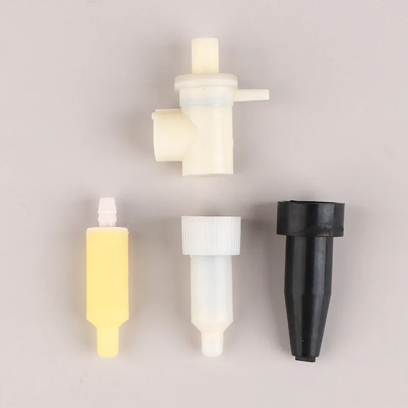 Soap Dispenser Head with Spring Hose & Rubber Seal – 4 Colors Soap Dispenser Head Qme