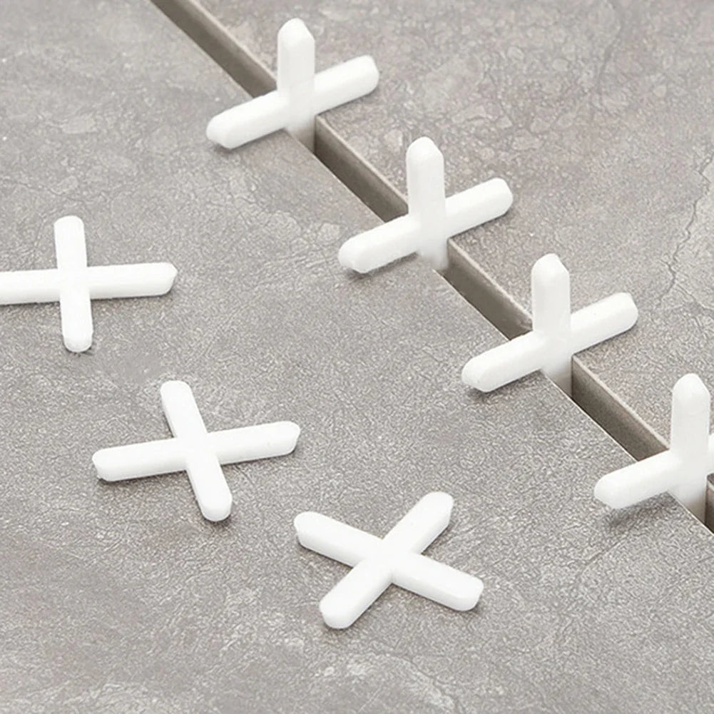Tile Spacer Cross Clips Ceramic Leveling System 200pcs Tile Leveling Clips Qme