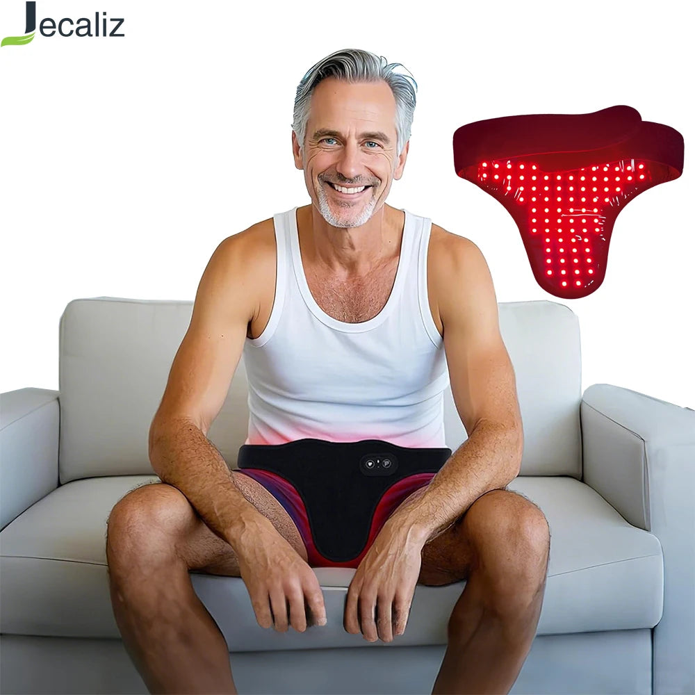 Jecaliz 660nm 850nm Red Light Therapy Pad – Men's Wellness Red Light Therapy Pad Qst