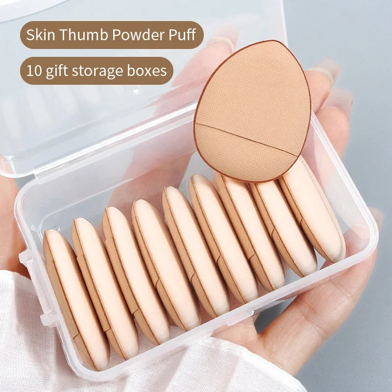 Mini Cushion Puff – Concealer & Foundation Sponge Applicator Makeup Sponge Applicator Qme Skin 10pcs China Mainland