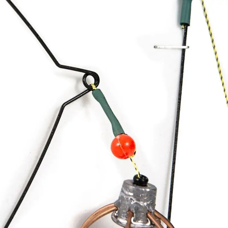 Explosion Bait Feeder Cage Fishing Hook Lure Trap – Stainless Fishing Feeder Cage Qme