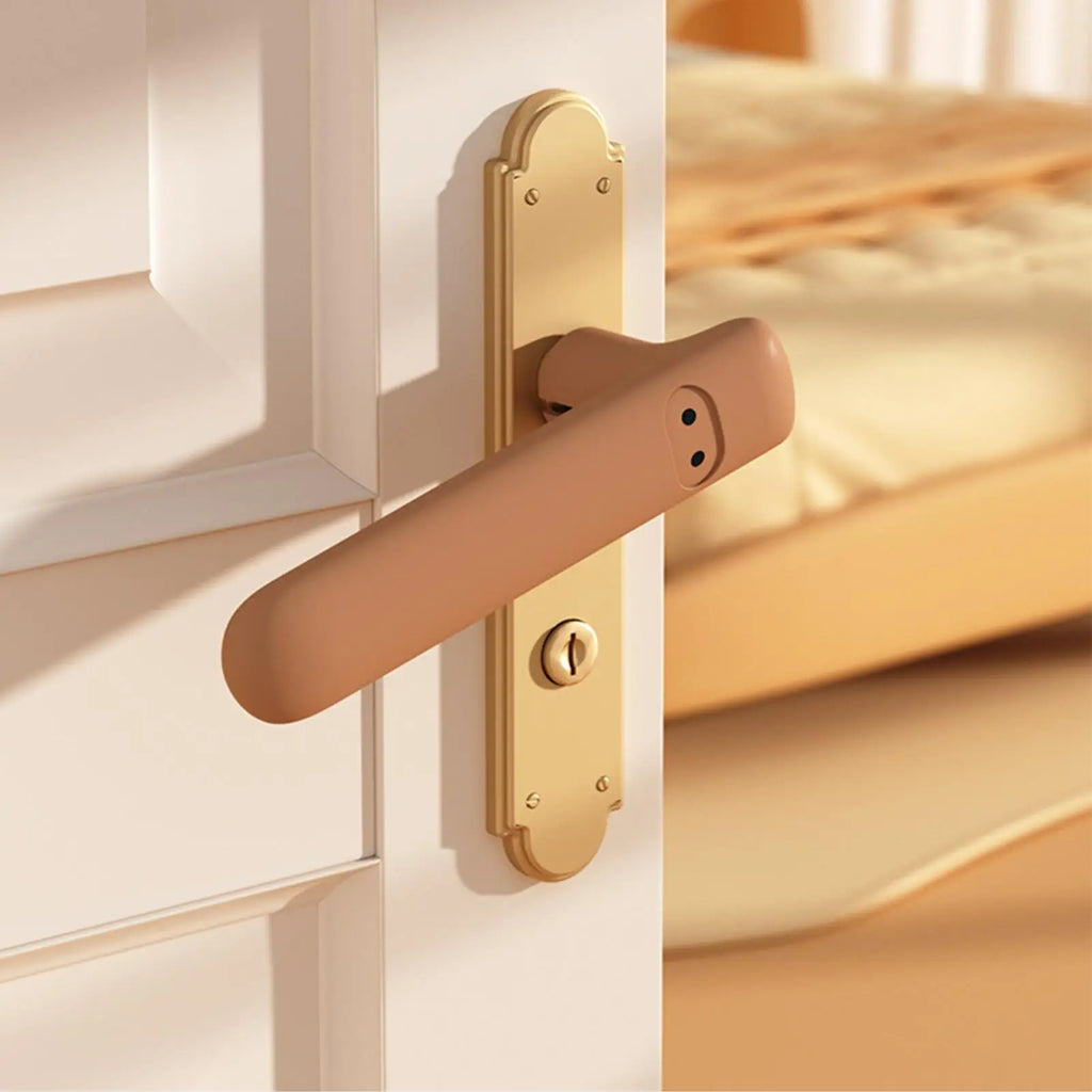 Silicone Door Handle Protection Cover | Anti-Collision Lever Guard Door Handle Cover Qme