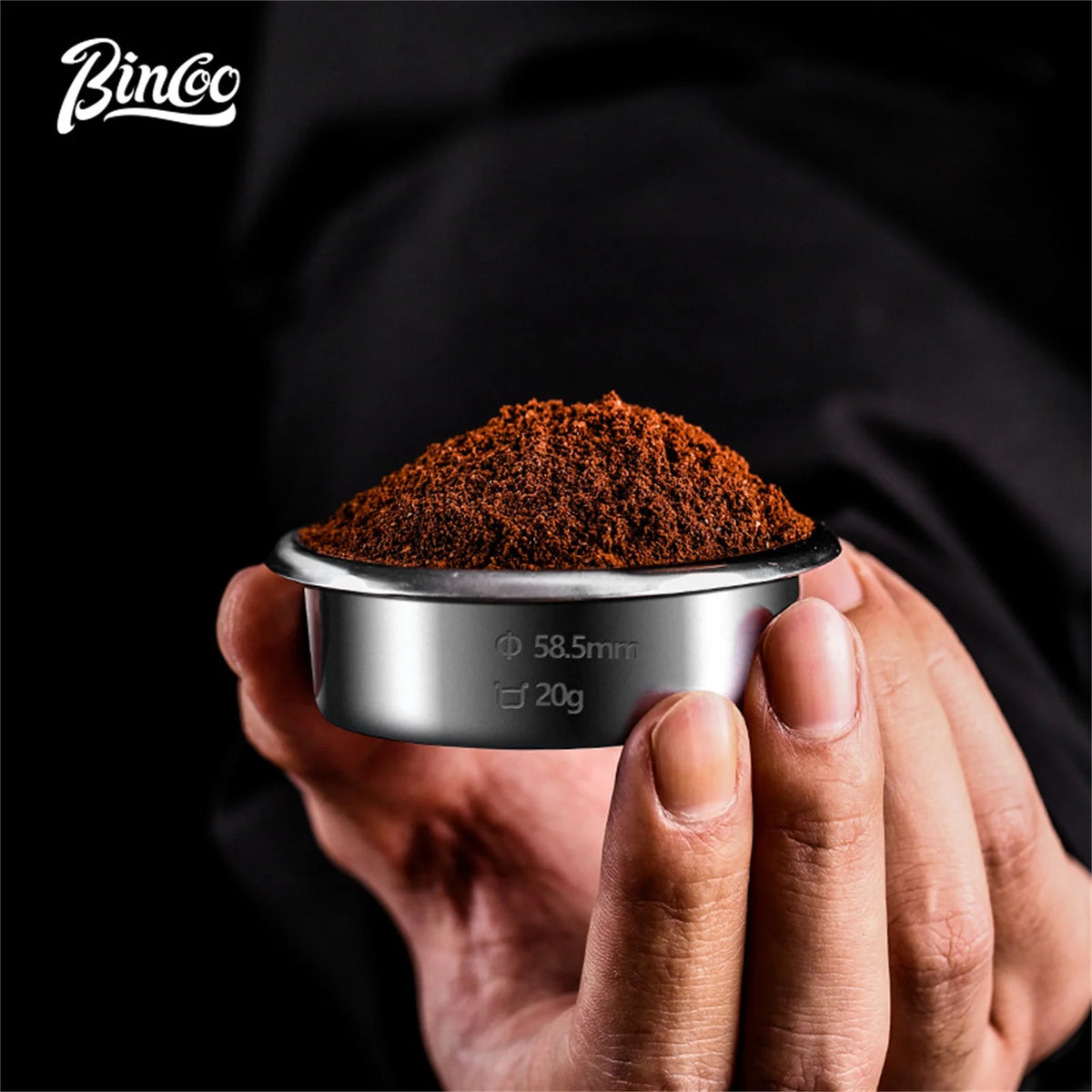 Bincoo Precision Espresso Coffee Basket 51–58.5mm Portafilter Espresso Filter Basket Qst