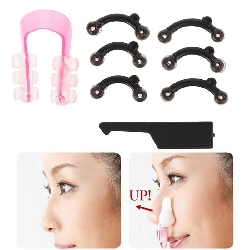 Women's Nose Bridge Shaper Lifting Massage Tool – 3 Sizes Nose Beauty Tool Qme