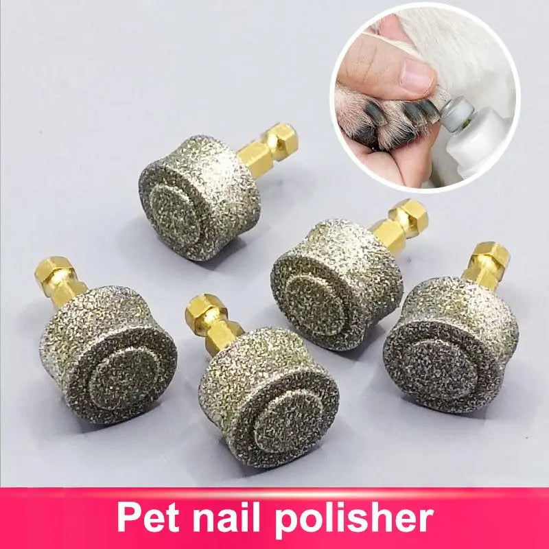 Pet Nail Grinder Replacement Head Wheel – Dog Grooming Tool Nail Grinder Accessory Qme
