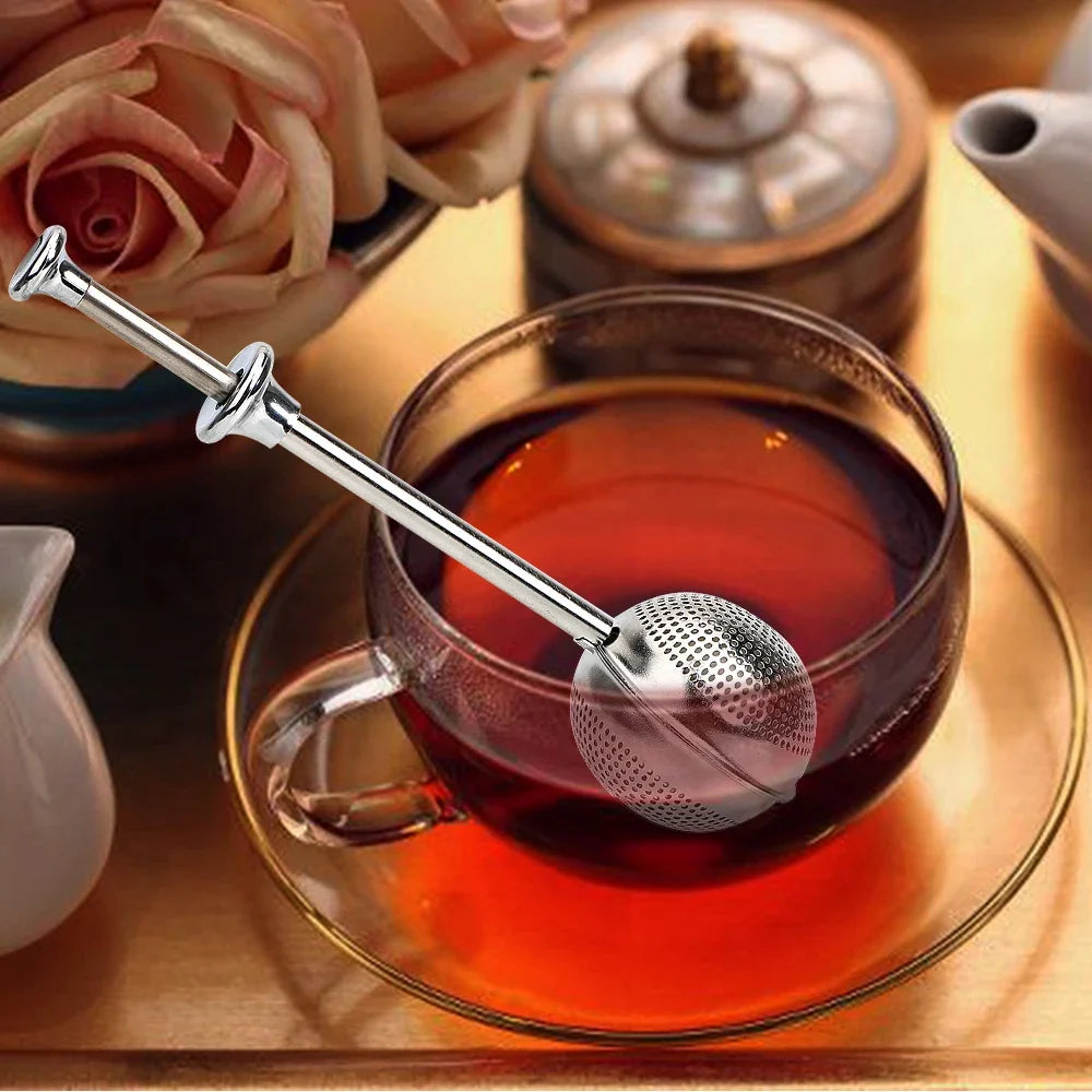Stainless Steel Reusable Tea Ball Infuser & Spice Strainer Tea Ball Infuser Qme