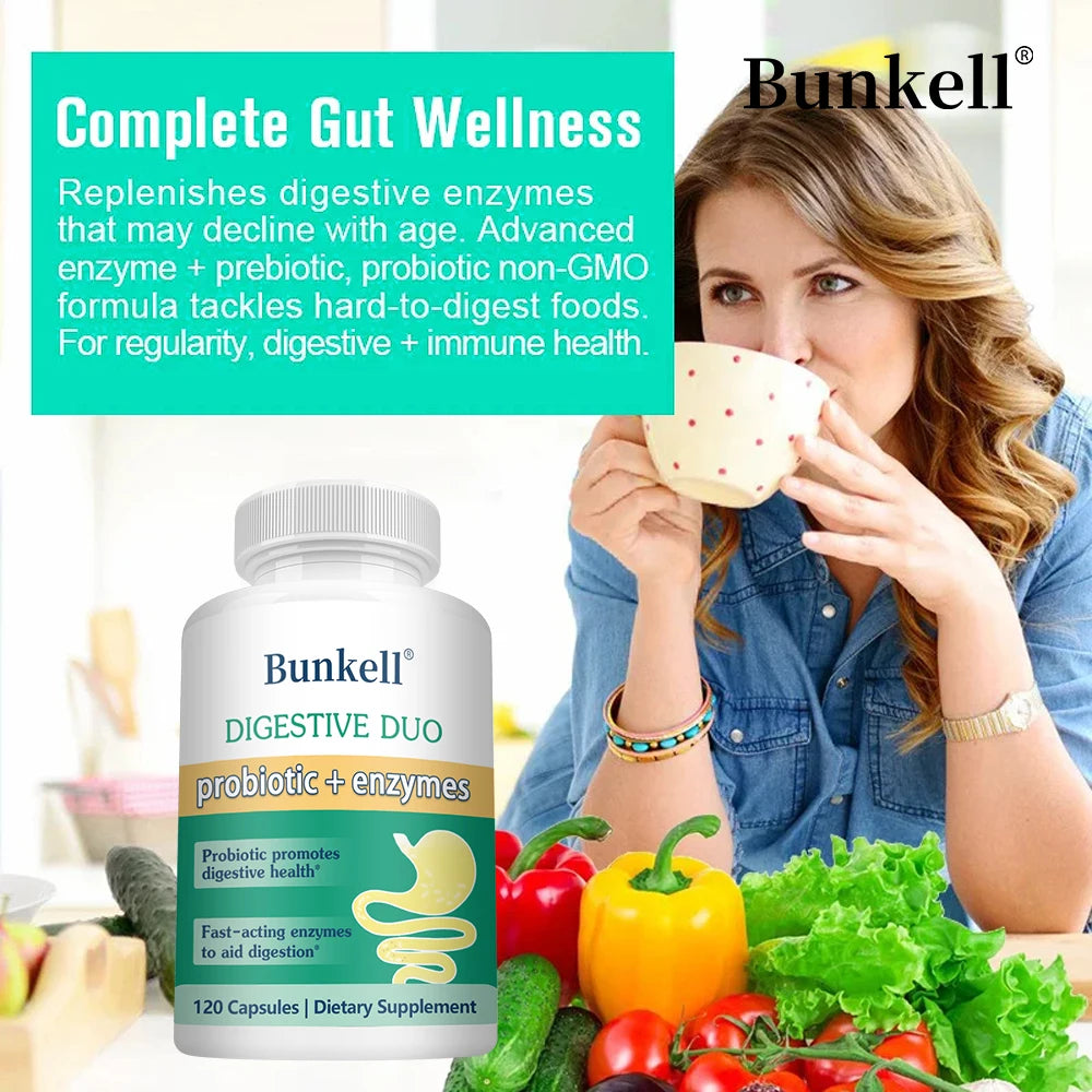 Probiotics 1 Billion CFU – Prebiotics & Digestive Enzymes Probiotic Supplement Qst