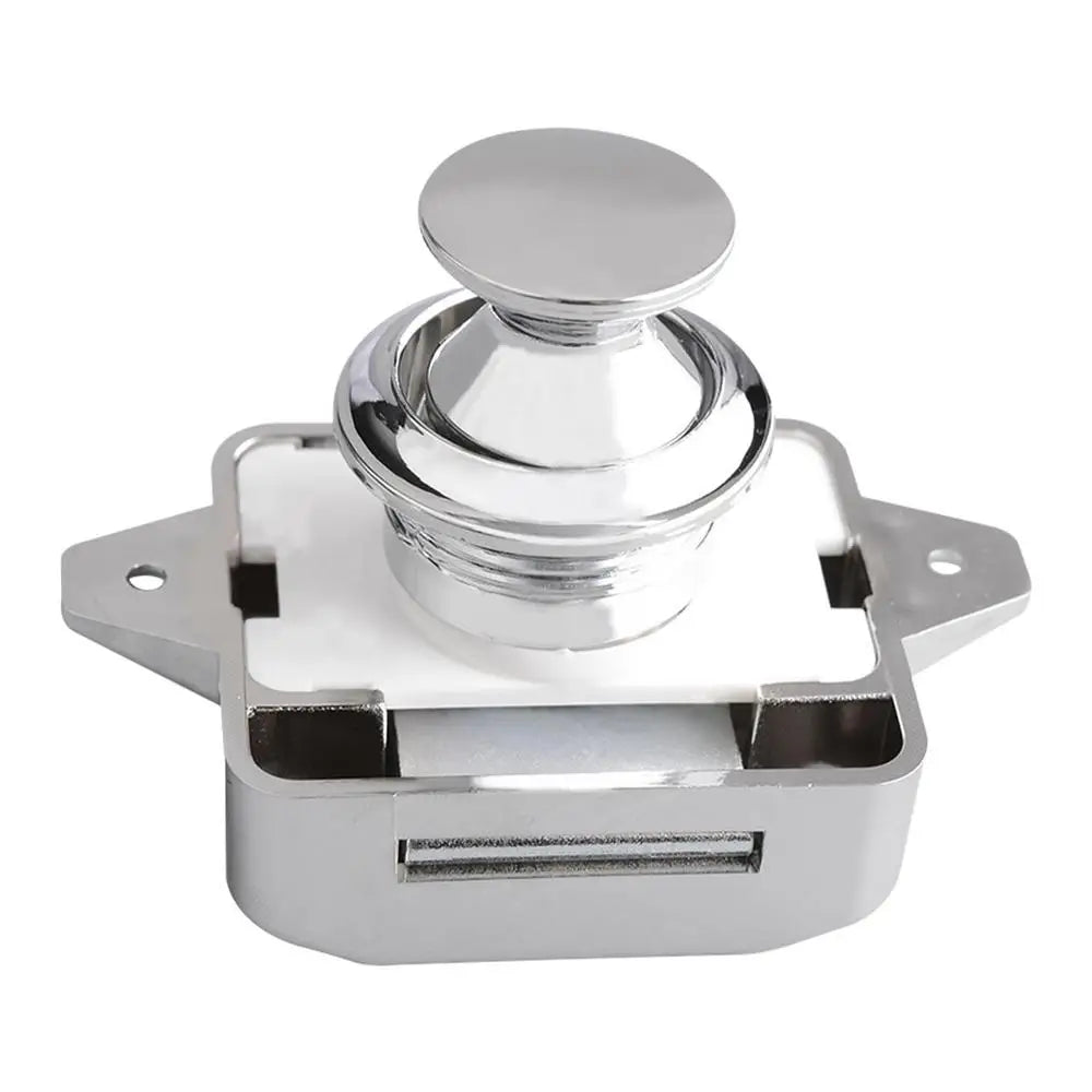 Keyless Push Cabinet Lock for RV Caravan Boat Cupboard Cabinet Latch Lock Qst TP005CH