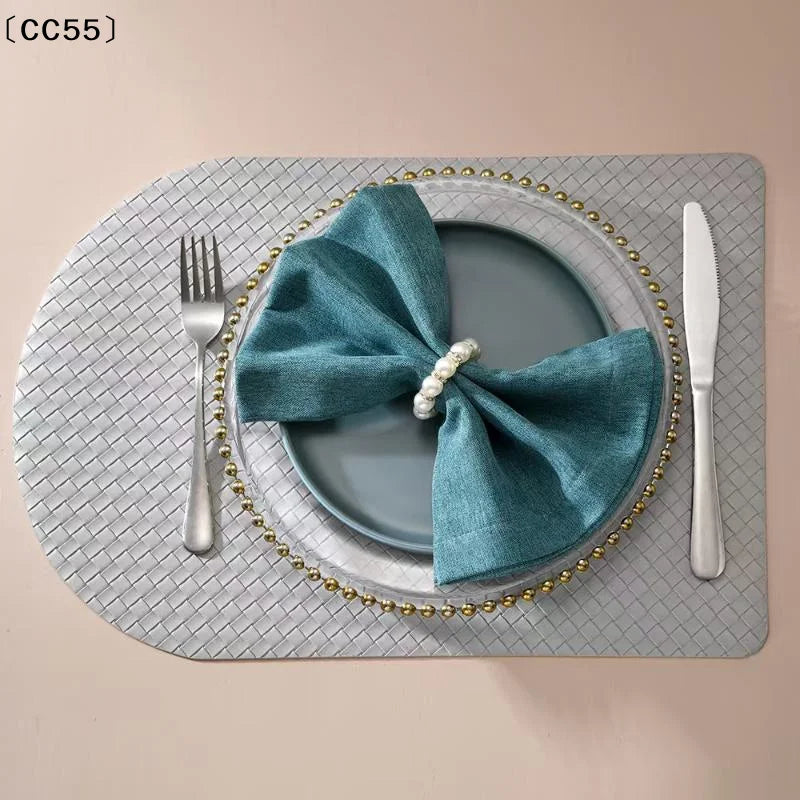 Beaded Pearl Napkin Ring Gold Holder – Elegant Table Décor Napkin Ring Qst