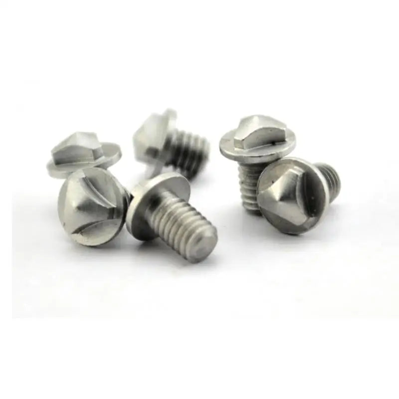 Swayboo 2pcs Stainless Steel Plum Screws – DIY Knife Handle Knife Handle Screws Qst Silver L-2pcs