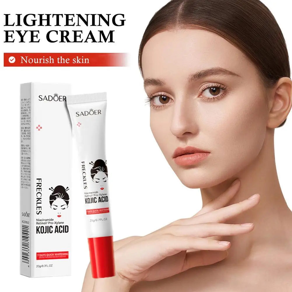 SADOER Kojic Acid Eye Cream – Brightening & Moisturizing Brightening Eye Cream Qme