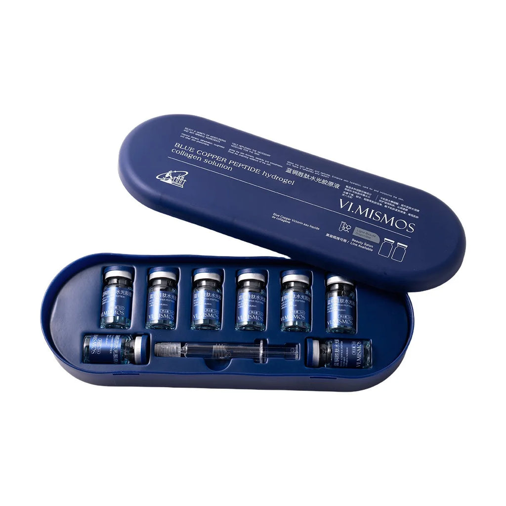 Blue Copper Peptide Facial Essence – Brightening & Firming Facial Serum Qst