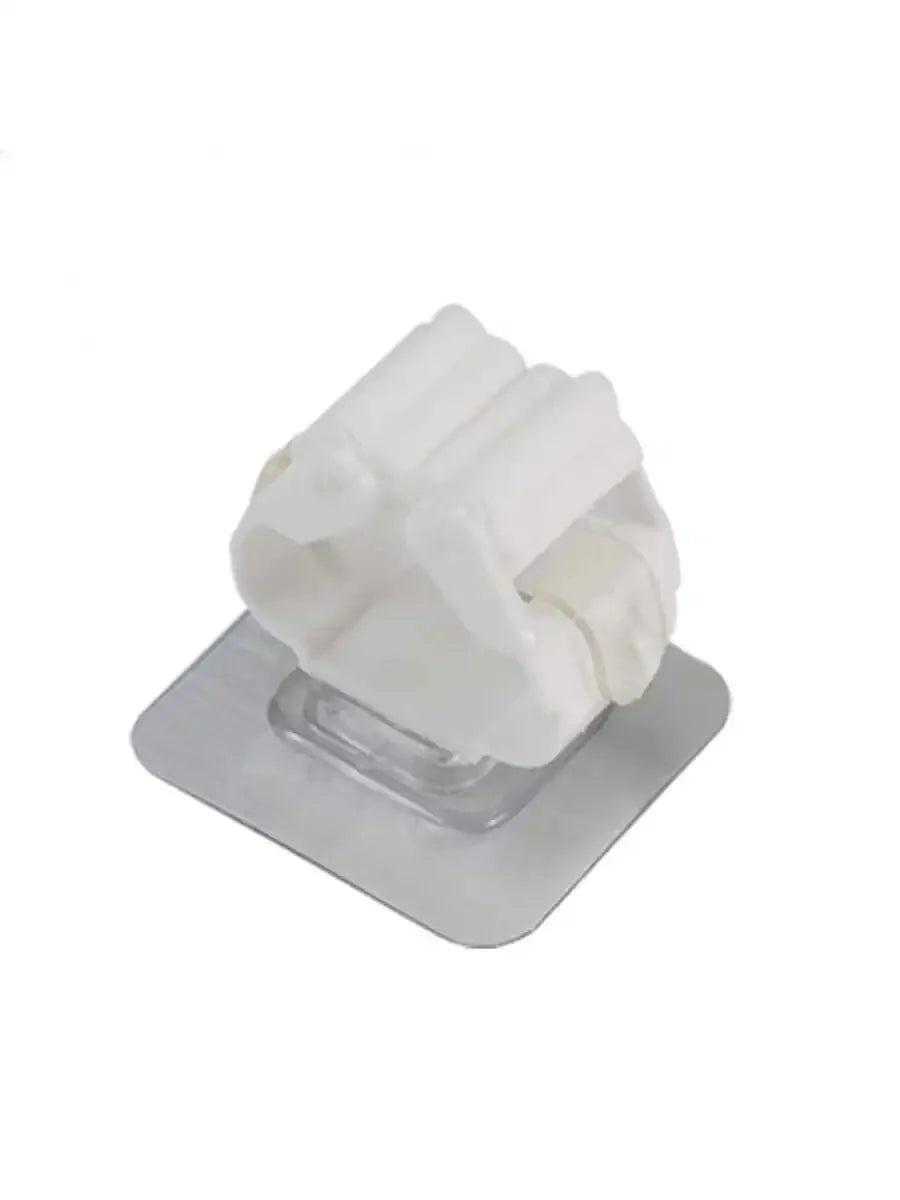 Adhesive No-Trace Mop & Broom Hook Wall Holder | Qme Mop & Broom Holder Qme